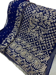 Exclusivo Vestido Festivo Gota Salwar Kameez con Bordado Brillante, Detalles Premium, Material Acrílico para Fiestas - Product Image 3