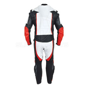 Vêtements de sport unisexe de qualité supérieure Combinaison de moto en cuir véritable Conception de grande taille Imperméable Vente à chaud Vêtements de course automobile pour - Product Image 6