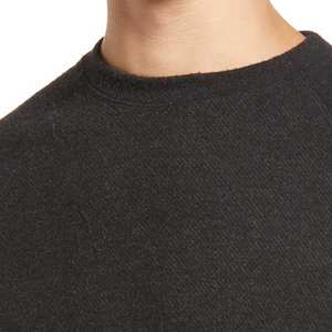 Sudadera de manga larga para hombre personalizada de fábrica directa de cuello redondo talla grande térmico 100% algodón OEM personalizado - Product Image 3