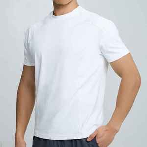 Dry Fit Workout Shirt High Elastic Outdoor Gym Sweat Shirt Men Clothing Blank Running Sport T Shirt - Product Image 2