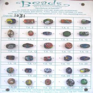 Perles pour la fabrication de bijoux, mélange de verre, perles de verre tchèque, goutte d'eau, perles de verre colorées pour femmes - Product Image 3