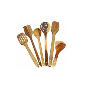 Spatule de cuisine en bois d'ustensiles de nouvelle conception meilleure utilisation de partie par l'artisanat de croissant - Product Image 3