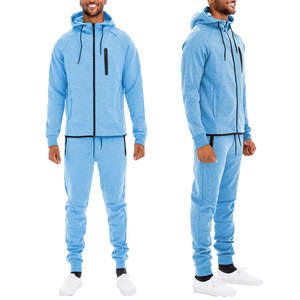 ชุดวอร์มผ้าฝ้ายขนแกะแบบมีฮู้ดสำหรับทุกเพศ - Product Image 2