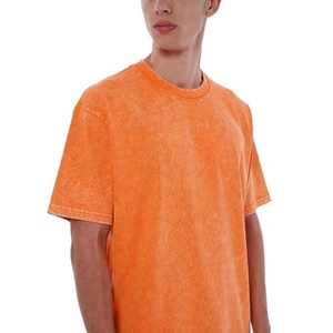 Camiseta Premium con Lavado Ácido, Algodón Suave, Acabado Desgastado, Estilo Casual y Moderno para Amantes de la Moda Urbana - Product Image 1