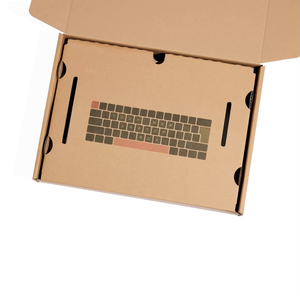 Caja de Envío Plegable Ideal para Portátiles, Cartón Corrugado Resistente para Entrega y Devolución Segura de Computadoras - Product Image 3