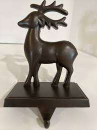 Support de bas de père noël en fonte, hauteur de 7 pouces, support de bas de père noël en fonte marron, hauteur de 7 pouces, marron - Product Image 4