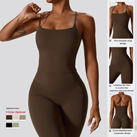 2025 costume de Yoga personnalisé sport femmes vêtements de sport Fitness Leggings pantalon entraînement combinaison serrée ensembles de Yoga