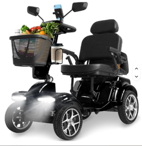 Scooters de Movilidad Todoterreno Plegables y Portátiles con Asientos de Espuma Viscoelástica a un Precio Accesible - Product Image 2