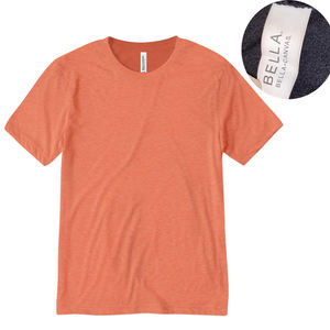 Bella + Canvas Unisex Slim Fit Tri-blend Short Sleeve T-<b>Shirt</b>-Customize Your Own Breathable Eco-Friendly Tee - Product Image 3