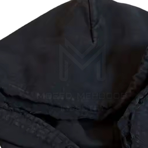 Sudadera con capucha de diamantes de imitación para hombre, tejido transpirable con cuello con capucha y bolsillo, estilo de invierno con patrón sólido - Product Image 4