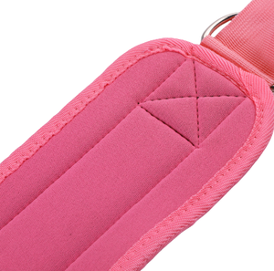 Poignets de cheville rembourrés en néoprène SPORTS pour les machines à câble de gymnastique Support d'entraînement Anneau en D Fitness Sangles de cheville réglables - Product Image 6