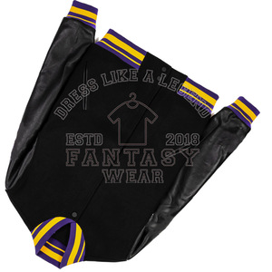 เสื้อแจ็คเก็ตวาร์ซิตี้แบบสั่งทำ FANTASY WEAR สำหรับผู้ชาย แขนหนัง ปักอักษรเชนิลล์ เสื้อแจ็คเก็ตบอมเบอร์ตัวเสื้อทำจากผ้าขนสัตว์ แขนหนัง - Product Image 6