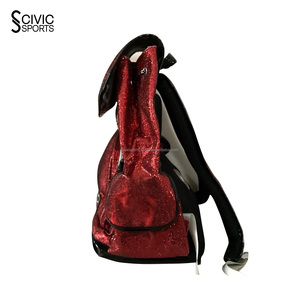Custom Large Load bearing Sublimated Glitter Cheer <b>Backpack</b> Cheerleading Casual <b>Backpacks</b> - Product Image 3