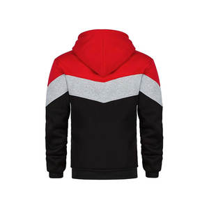 Sweat à capuche pour homme d'hiver, mélange polyester/coton, respirant, anti-boulochage, coupe ample, décontracté, taille personnalisée, service OEM - Product Image 3