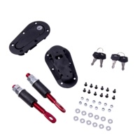 Nouveau kit de fixation TBRACING BP-03 Aero Catch Plus Flush pour broches de capot de voiture de course (Taïwan)