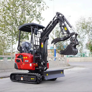 LIVRAISON GRATUITE, approuvé EPA CE, mini-excavatrice sur chenilles neuve de 2,5 tonnes, moteur puissant Kubota D1105 de 35 ch, ROPS ouvert, pouce hydraulique - Product Image 1