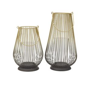 Iron Lantern For <b>Patio</b> Decoration Providing Beautiful Illumination And Stylish Accent For Outdoor Spaces - Product Image 6