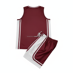 Conjunto de Uniforme de Baloncesto para Hombre al por Mayor, Camiseta y Pantalones Cortos de Baloncesto Baratos para Jóvenes, Uniformes Personalizados de Baloncesto para Mujer - Product Image 4