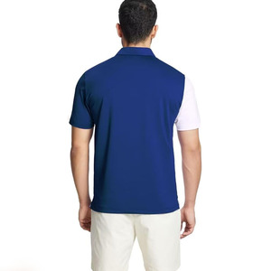 Nuevos polos de golf para hombre, camisas de polo de manga corta con ajuste seco, rendimiento informal, absorbe la humedad, polos de bloque de color - Product Image 2