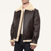 Veste en cuir High Street pour hommes grande taille vente chaude respirant classique collège Style camionneur vestes en cuir