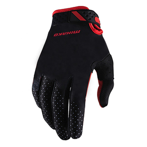Gants de course de cross-country personnalisés avec doigt complet pour hommes, gants de sport de plein air antidérapants pour Motocross ATV VTT BMX - Product Image 1