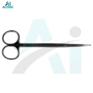 ALMAC Ciseaux Metzenbaum de précision pour chirurgiens, lames lisses en acier, permettant de contrôler la dissection des tissus délicats. - Product Image 1