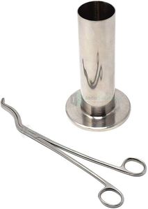 NOMI BROTHERS Forceps Jar Instruments chirurgicaux Holloware Acier inoxydable - Product Image 5