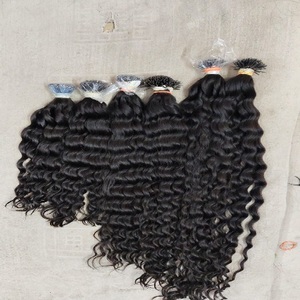 Cabello indio crudo directamente de la India Extensiones de cabello ondulado natural Cabello humano virgen Remy barato Paquetes sin procesar - Product Image 4