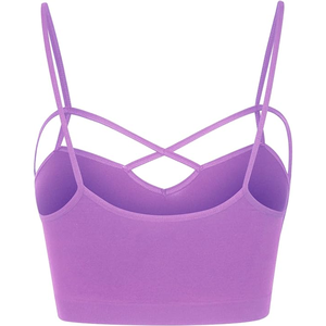 Nouveau 2025 qualité supérieure femmes Cross-Style Sport soutien-gorge Gym Fitness rembourré soutien-gorge léger gym yoga soutien-gorge - Product Image 2
