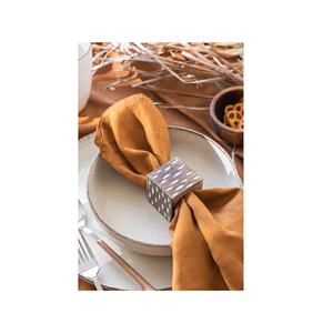 Soporte de anillo de servilleta de estilo moderno, soporte de anillos de servilleta de madera personalizado para uso en bodas, diseño único de madera - Product Image 2