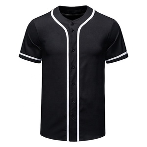 Vente en gros de chemise uniforme de style baseball avec broderie personnalisée maillot de softball vierge bon marché vêtements de sport maillot de baseball avec sublimation - Product Image 1