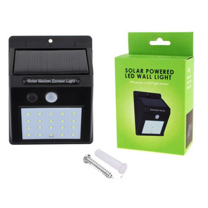 HALOGEN 20 LED Solar Lamp with <b>Motion</b> <b>Sensor</b> Square Garden <b>Light</b> Source - Product Image 3
