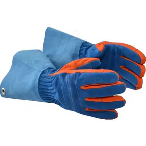 价格便宜的消防员手套皮革面料青年穿消防员手套优质消防员手套