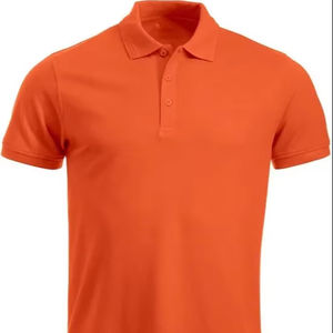 Ropa de golf con patrón sólido, polos informales para hombre, ropa de golf de manga corta, polos con logotipo frontal, ropa de golf transpirable - Product Image 1