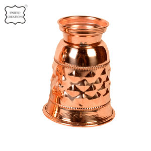 Gobelet en métal martelé écologique personnalisé, verres en cuivre pur avec fonction personnalisée pour renforcer l'immunité - Product Image 5