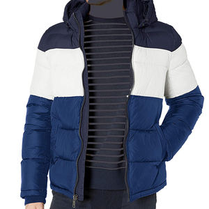 Polos de marque pour hommes Polo bas quantité minimale de commande OEM design personnalisé vêtements de rue à la mode vêtements d'extérieur rembourrés chauds d'hiver veste matelassée pour hommes - Product Image 1