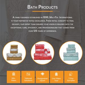 Juego de toallas de baño de algodón turco de secado rápido de diseñador de lujo, toalla duradera ecológica al por mayor - Product Image 4