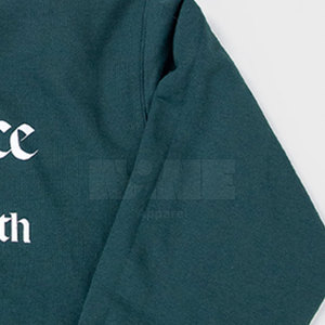 100% coton bouffée imprimé sweats à capuche hiver meilleure arrivée nouveau Design solide motif sweats à capuche - Product Image 5