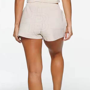 Pantalones cortos sin costuras Scrunch Butt Mujeres Entrenamiento Deportes Pantalones cortos Pantalones Gimnasio Fitness Pantalones cortos de yoga sin costuras - Product Image 3