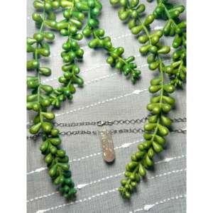 สร้อยคอเงินแท้ประดับโอปอลทำมือแบบนาวาโฮ  เครื่องประดับแฟชั่น - Product Image 2