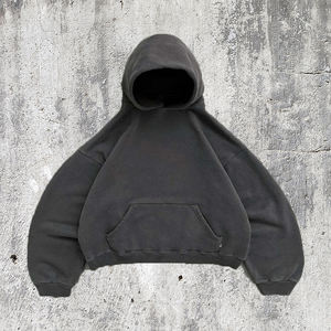 Vente chaude Nouveau Oem Meilleur Pull À Capuche En Éponge Française Personnalisé 400 450 500 600 800 Gsm Heavyweight 100% Coton Hoodies pour Hommes - Product Image 6