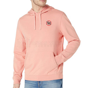 Good Quality 100% Cotton Solid Winter <b>Hoodies</b> <b>for</b> <b>Men</b> Breathable Eco-Friendly Customized Low MOQ - Product Image 2