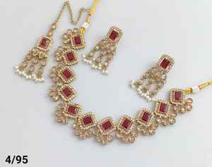 Antique <b>Gold</b> Plated Beautiful Stunning Cubic Zircon Crystal Dangle Drop <b>Simple</b> Wedding <b>Necklace</b> Jewelry With Earrings for Women - Product Image 6