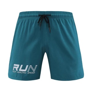 Shorts de plage décontractés pour hommes, de haute qualité, à séchage rapide, avec logo de marque, respirants, à poches, design personnalisé, directement du fabricant. - Product Image 3