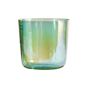 Ensemble de 7 bols chantants en quartz Mountain Rain, marteau en daim Cosmic Light, pour la méditation, la relaxation et la guérison - Product Image 3