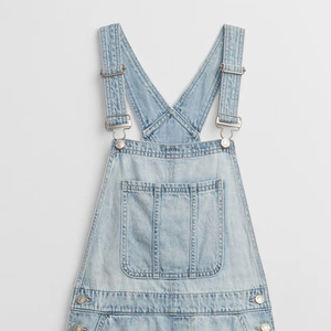 Mono vaquero de fabricación personalizada OEM para mujer con estampado floral, perfecto para trajes informales y ropa de calle, Mono vaquero para mujer - Product Image 4