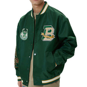 Blouson universitaire Letterman de baseball personnalisé avec logos personnalisés Bomber de baseball vestes Letterman chez SAMMY WEARS vente en gros - Product Image 6