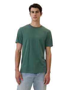 Men's Heavyweight Cotton Short Sleeve Crew Neck T-Shirt Oem Customized Logo Design Plus Size Men's Casual T-shirt - Product Image 4