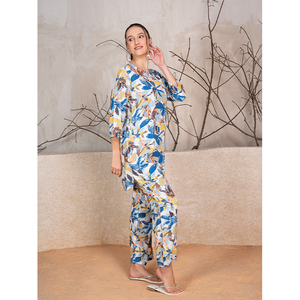 Camiseta de Manga Larga con Estampado Floral, Lavable, de Modal Grueso, Diseño Moderno, Temporada de Otoño, Precio Razonable, Exportación Mundial - Product Image 1