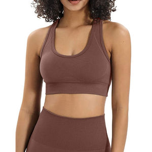 Conjunto de Yoga para Mujer de Alta Calidad 2026, Ropa Deportiva de Talla Grande, 100% Poliéster, Secado Rápido, Transpirable, Sin Costuras, Conjunto de 2 Piezas de Fábrica - Product Image 2